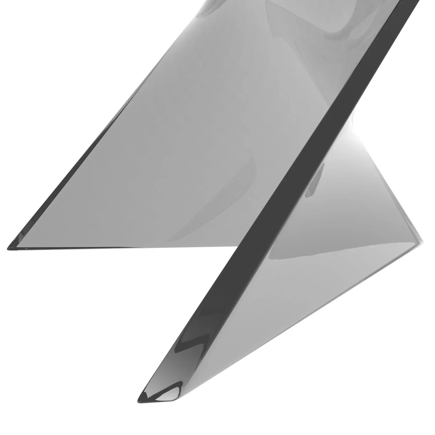 Randolph Triangular Accent Side Table in ABS/PC Plastic - Elax Furniture