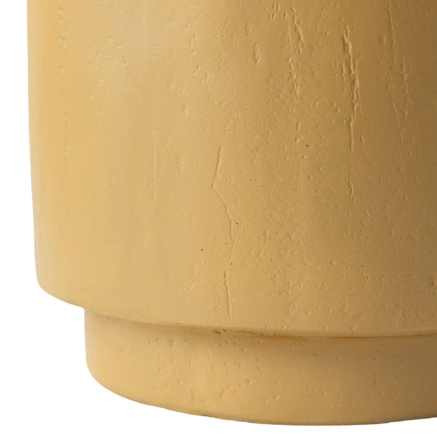 LeisureMod Ramble 14" Wide Round Side Table – Modern Fiberstone Accent End Table for Indoor or Outdoor Use, Weather-Resistant for Patio, Balcony, or Living Room