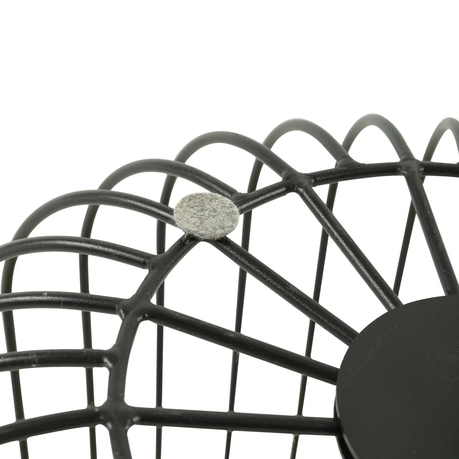 Runswick Round End Table Wood Tabletop With Steel Drum Base for Storage - Elax Furniture