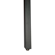 Ravenna 63" Rectangular Dining Table With MDF Tabletop and Metal Y-Shaped Joint Legs - Elax Furniture