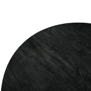 Ravenna Modern Round Wood 47" Dining Table With Metal Legs - Elax Furniture