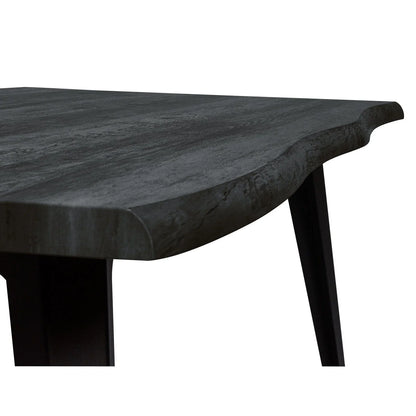 Ravenna 63" Rectangular Dining Table With MDF Tabletop and Metal Legs - Elax Furniture