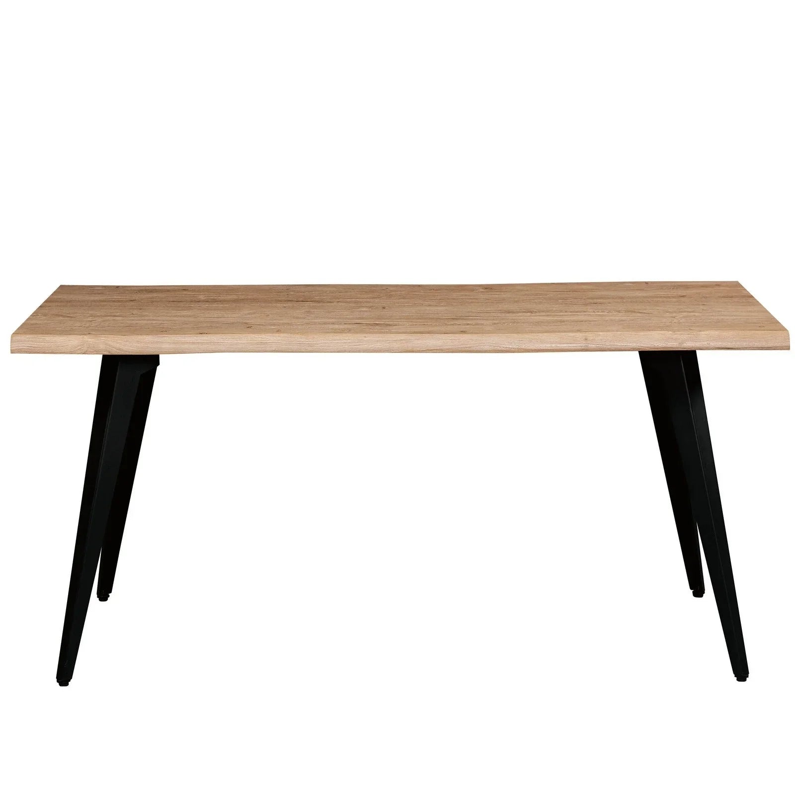 Ravenna 63" Rectangular Dining Table With MDF Tabletop and Metal Legs - Elax Furniture