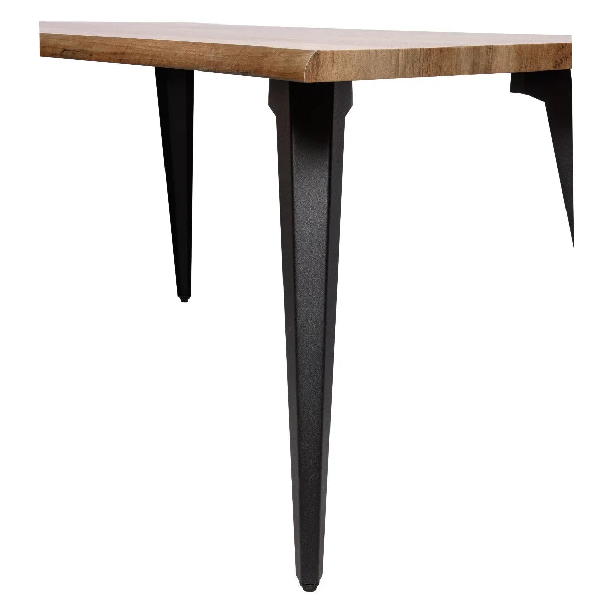 Ravenna 63" Rectangular Dining Table With MDF Tabletop and Metal Legs - Elax Furniture