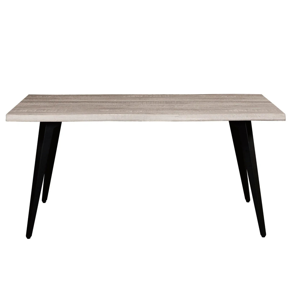 Ravenna 63" Rectangular Dining Table With MDF Tabletop and Metal Legs - Elax Furniture