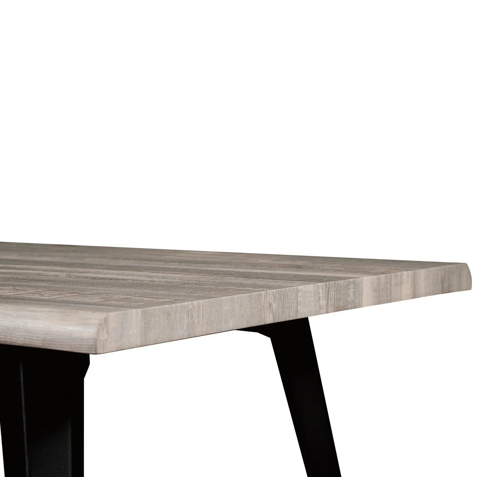 Ravenna 63" Rectangular Dining Table With MDF Tabletop and Metal Legs - Elax Furniture