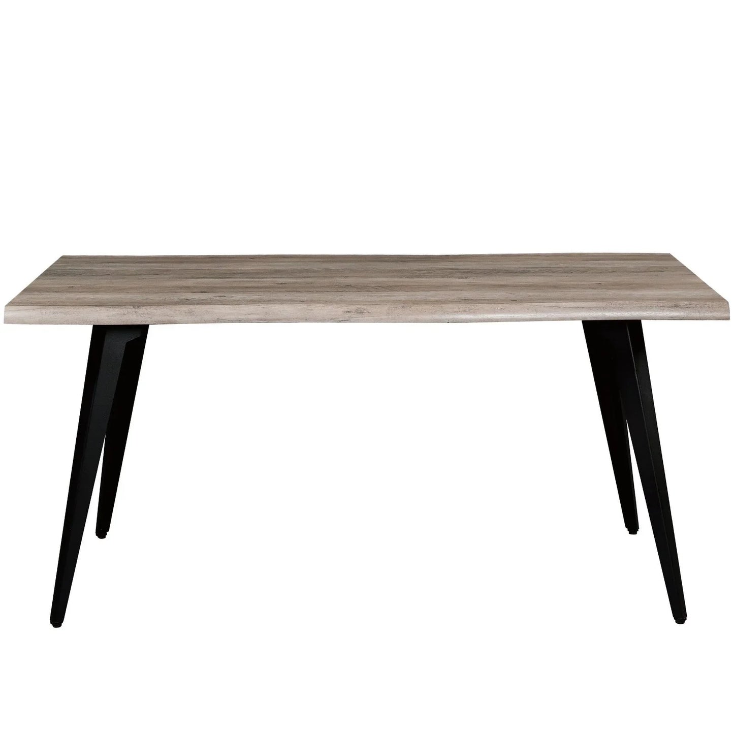 Ravenna 63" Rectangular Dining Table With MDF Tabletop and Metal Legs - Elax Furniture