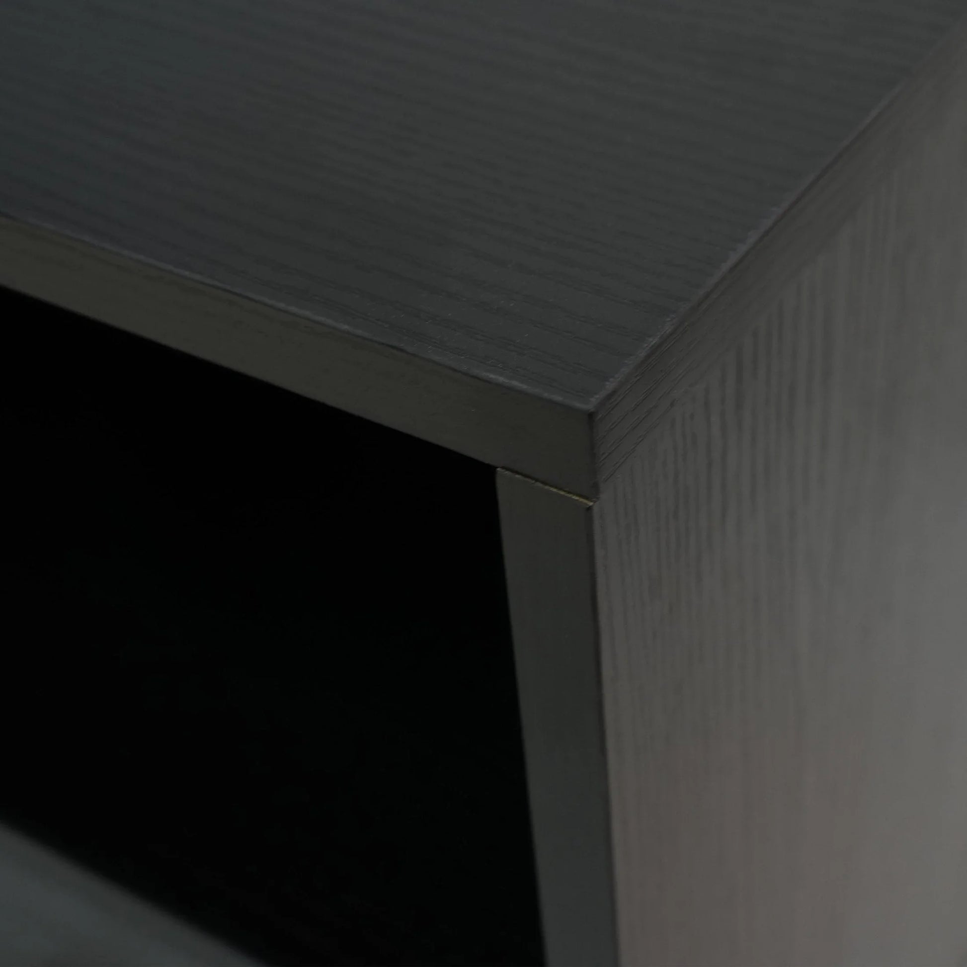 Rochester Modern Rectangular TV Stand: Enclosed Storage & Powder-Coated Iron Legs - Elax Furniture