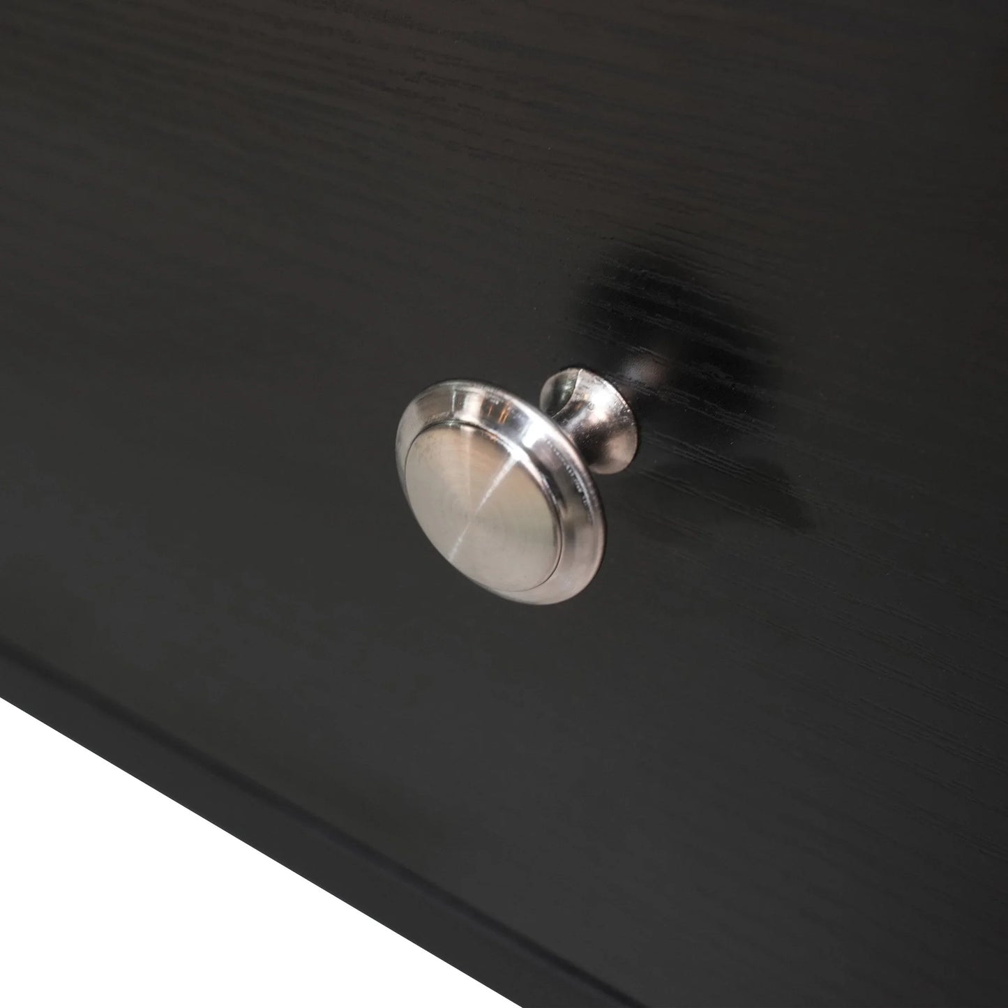 Rochester Modern Rectangular TV Stand: Enclosed Storage & Powder-Coated Iron Legs - Elax Furniture