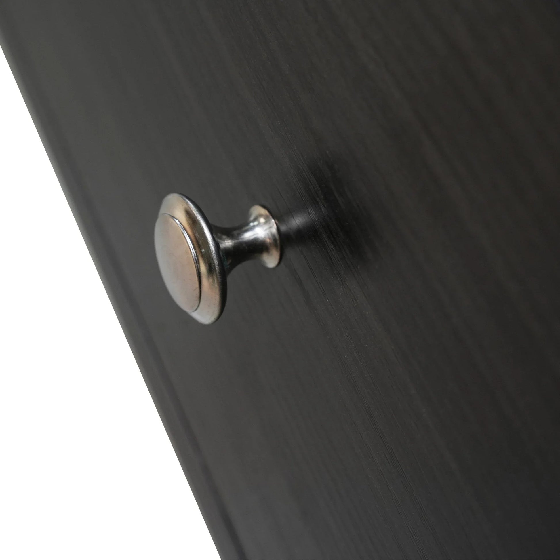 Rochester Modern Rectangular TV Stand: Enclosed Storage & Powder-Coated Iron Legs - Elax Furniture