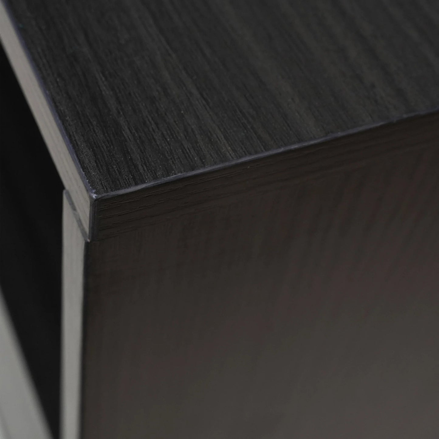 Rochester Modern Rectangular TV Stand: Enclosed Storage & Powder-Coated Iron Legs - Elax Furniture