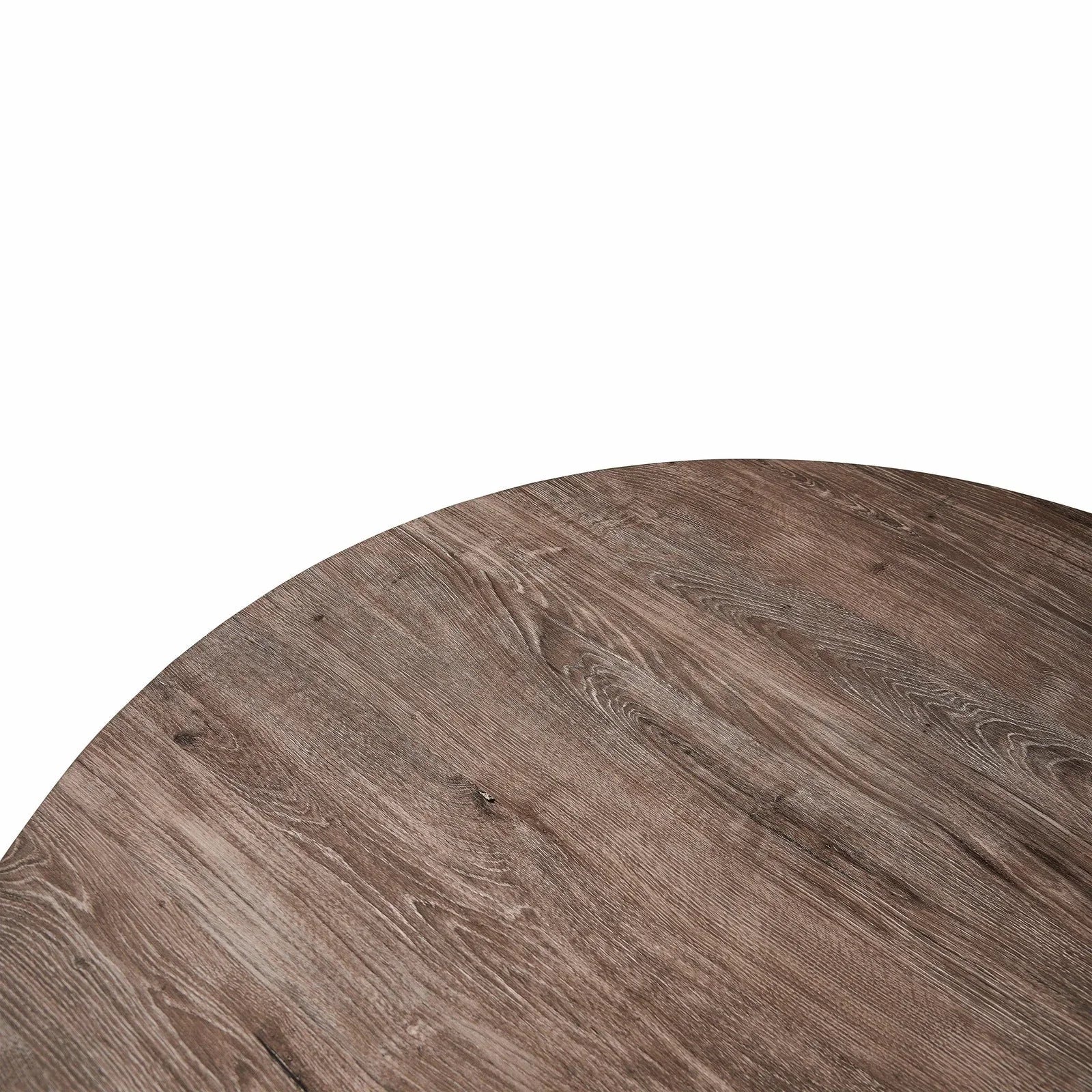 Ravenna 47" Round MDF Wood Dining Table With Modern Metal Base - Elax Furniture