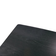 Ravenna 63" Wood Dining Table With Modern Metal Base - Elax Furniture