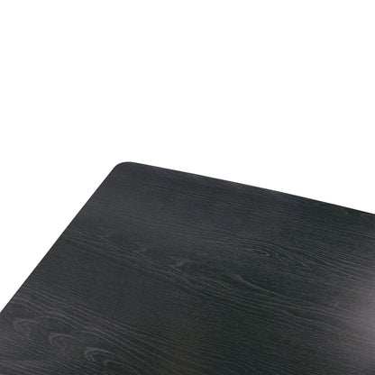 Ravenna 63" Wood Dining Table With Modern Metal Base - Elax Furniture