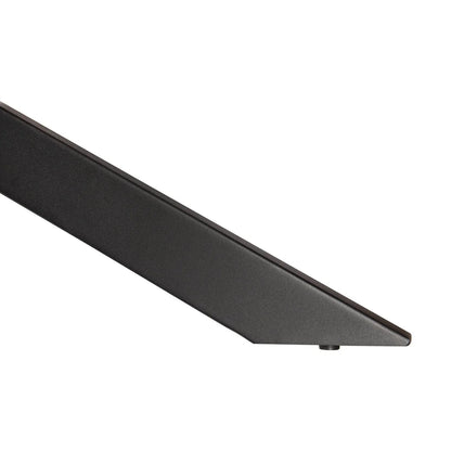 Ravenna 63" Wood Dining Table With Modern Metal Base - Elax Furniture