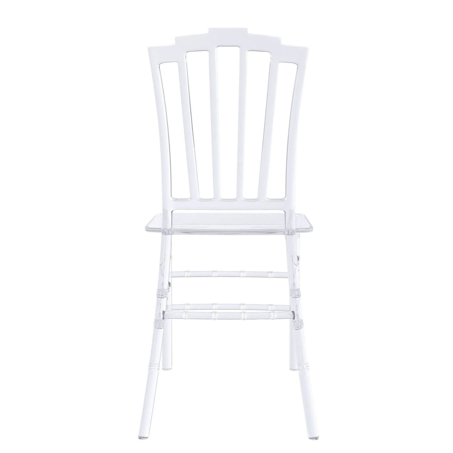 Synth Dining Chair Polycarbonate Side Chair with Windsor Back Design - Elax Furniture