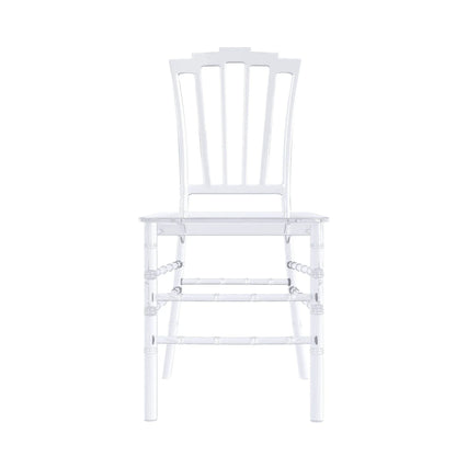 Synth Dining Chair Polycarbonate Side Chair with Windsor Back Design - Elax Furniture