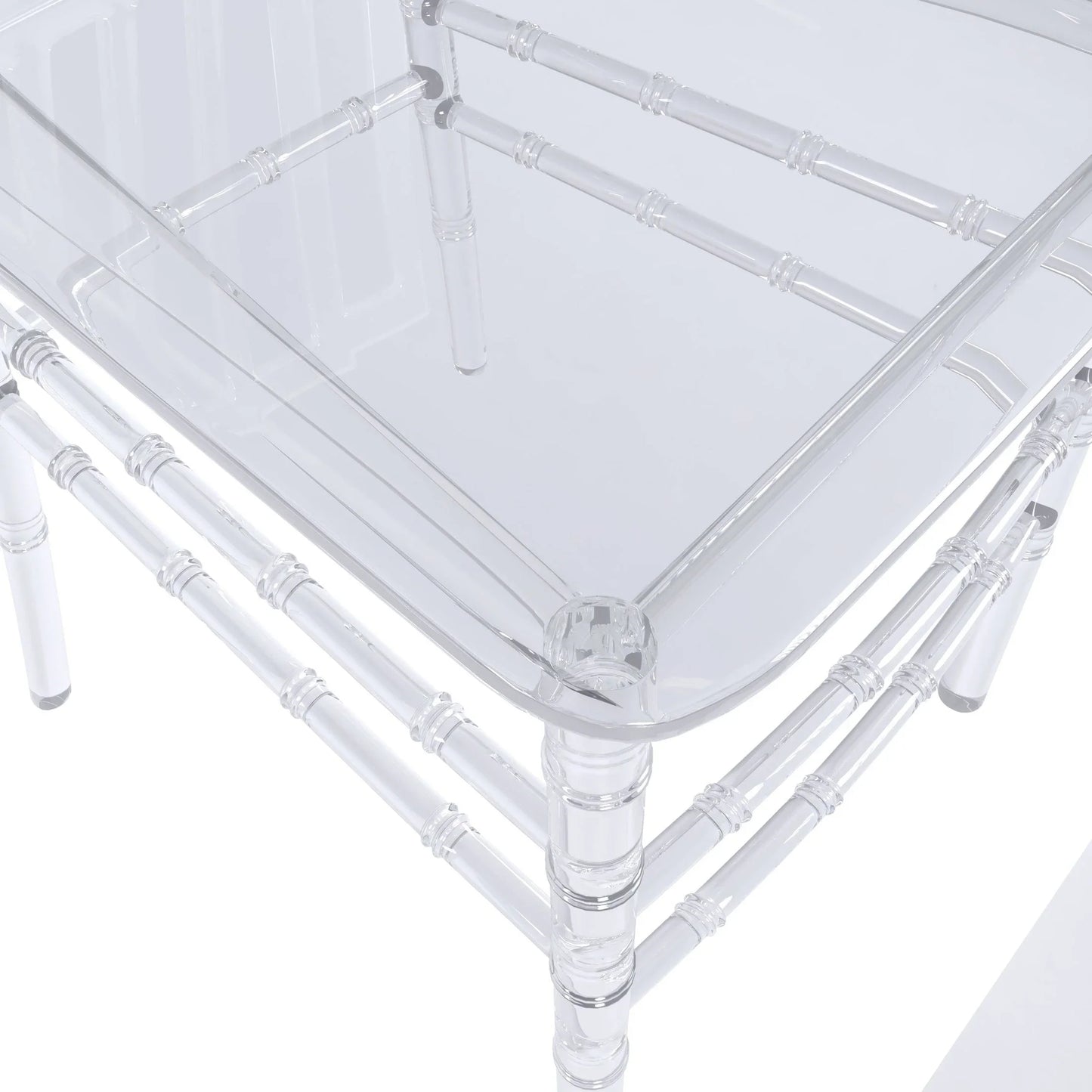 Synth Dining Chair Polycarbonate Side Chair with Windsor Back Design - Elax Furniture