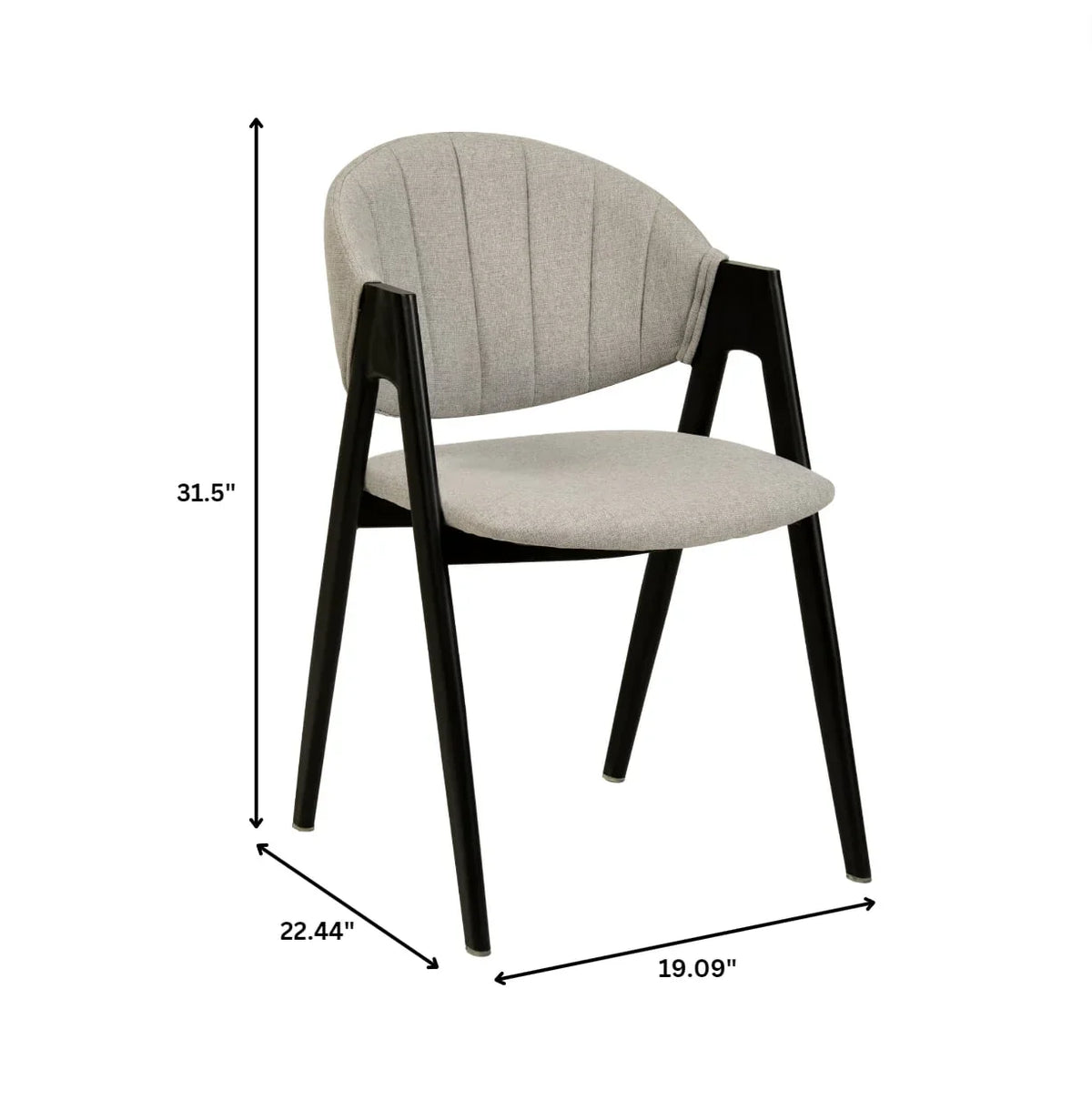Voren 7-Piece Dining Set with Rectangular Sintered Stone Dining Table and 6 Upholstered Dining Chairs - Elax Furniture