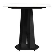 Voren 7-Piece Dining Set with Rectangular Sintered Stone Dining Table and 6 Upholstered Dining Chairs - Elax Furniture
