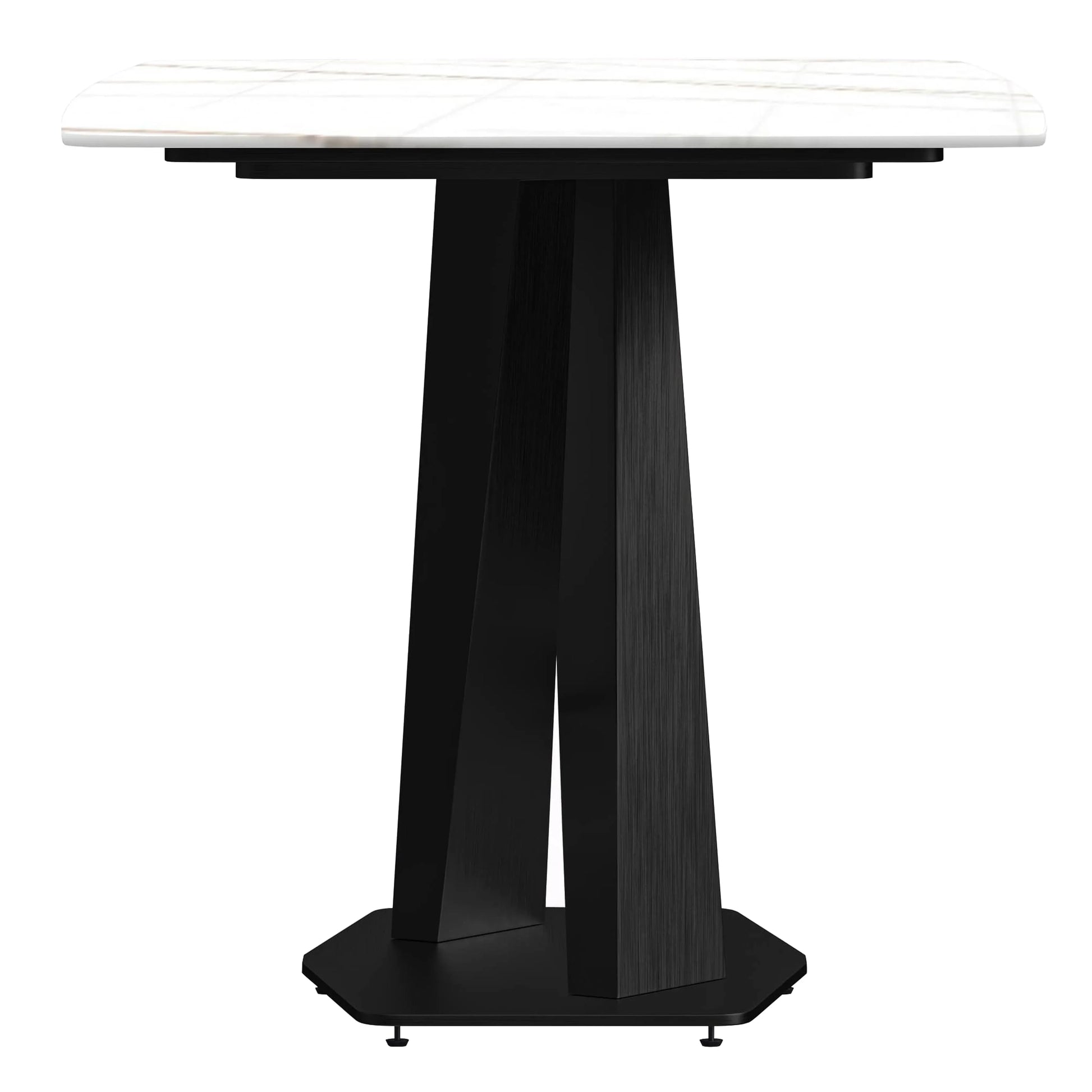 Voren 7-Piece Dining Set with Rectangular Sintered Stone Dining Table and 6 Upholstered Dining Chairs - Elax Furniture