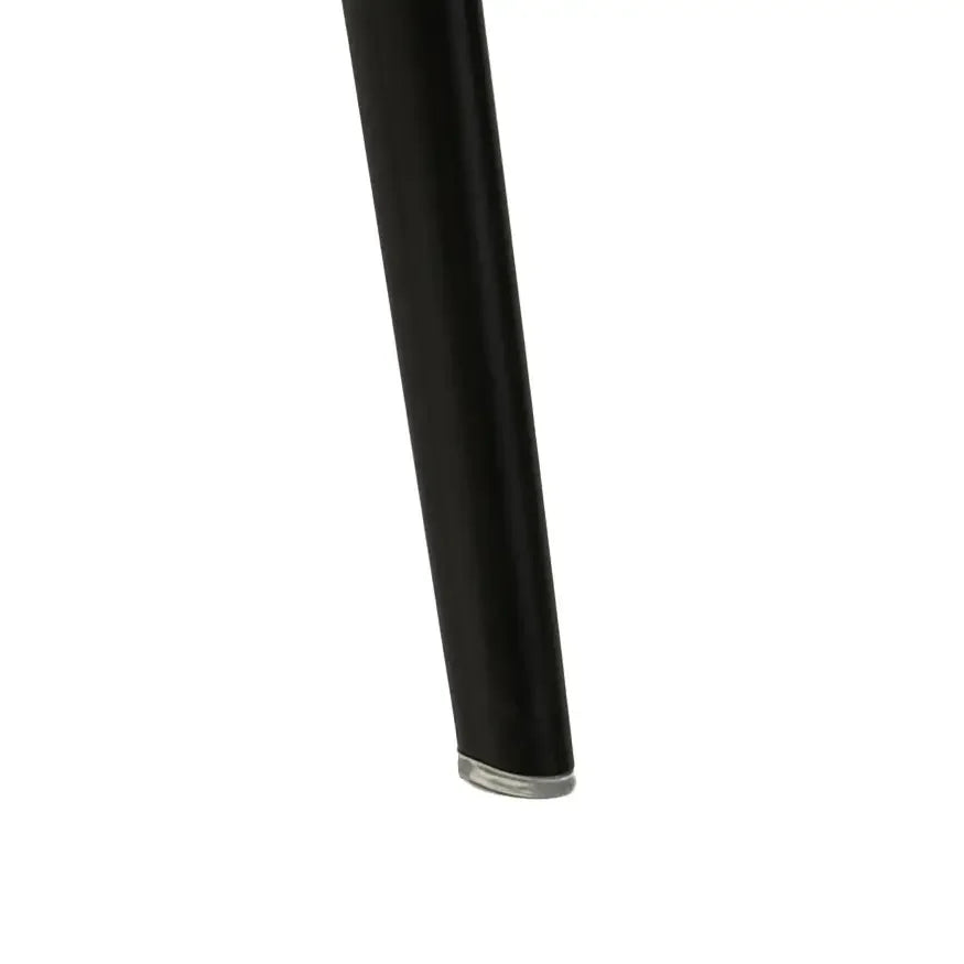 Savor Dining Chair in Leather/Polyester with Curved and Open-Back Design Set of 4 - Elax Furniture