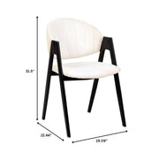 Voren 7-Piece Dining Set with Rectangular Sintered Stone Dining Table and 6 Upholstered Dining Chairs - Elax Furniture