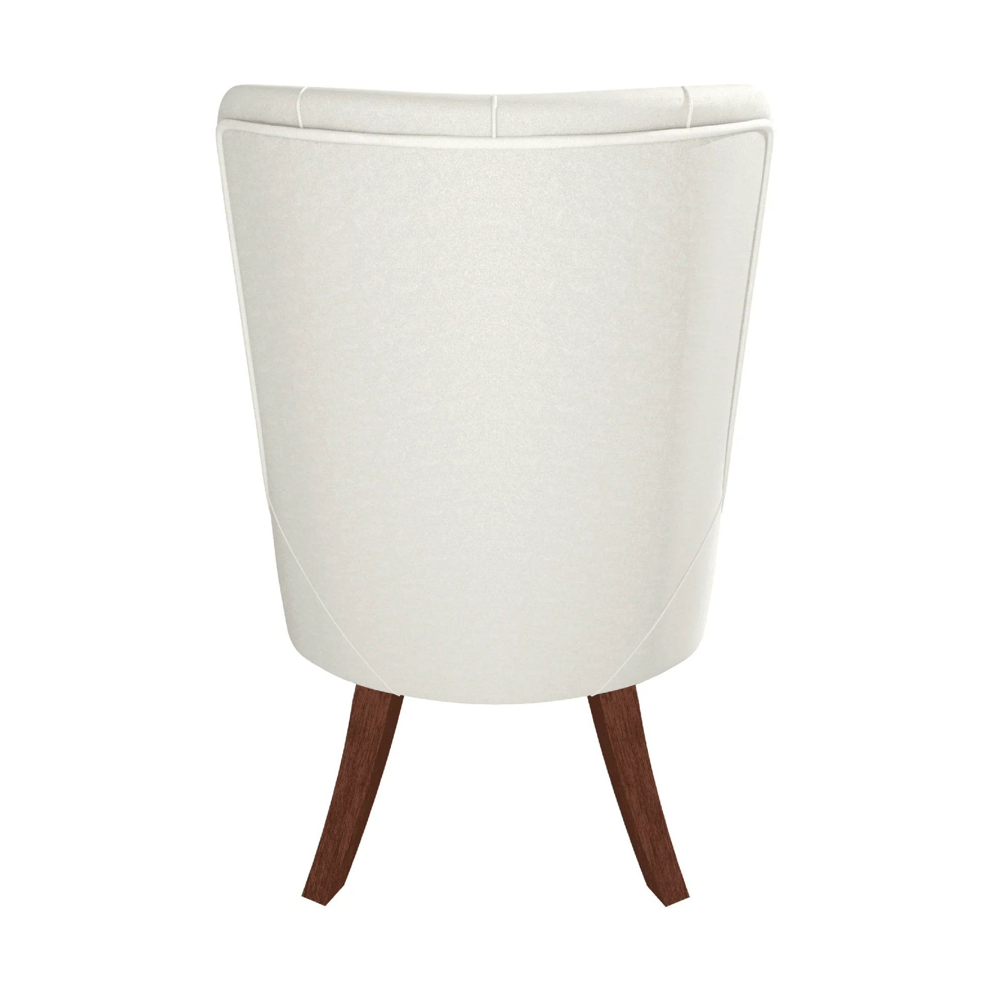 Spruce Dining Chair in Leather/Velvet with Diamond-Tufted Design and Rubberwood Legs - Elax Furniture