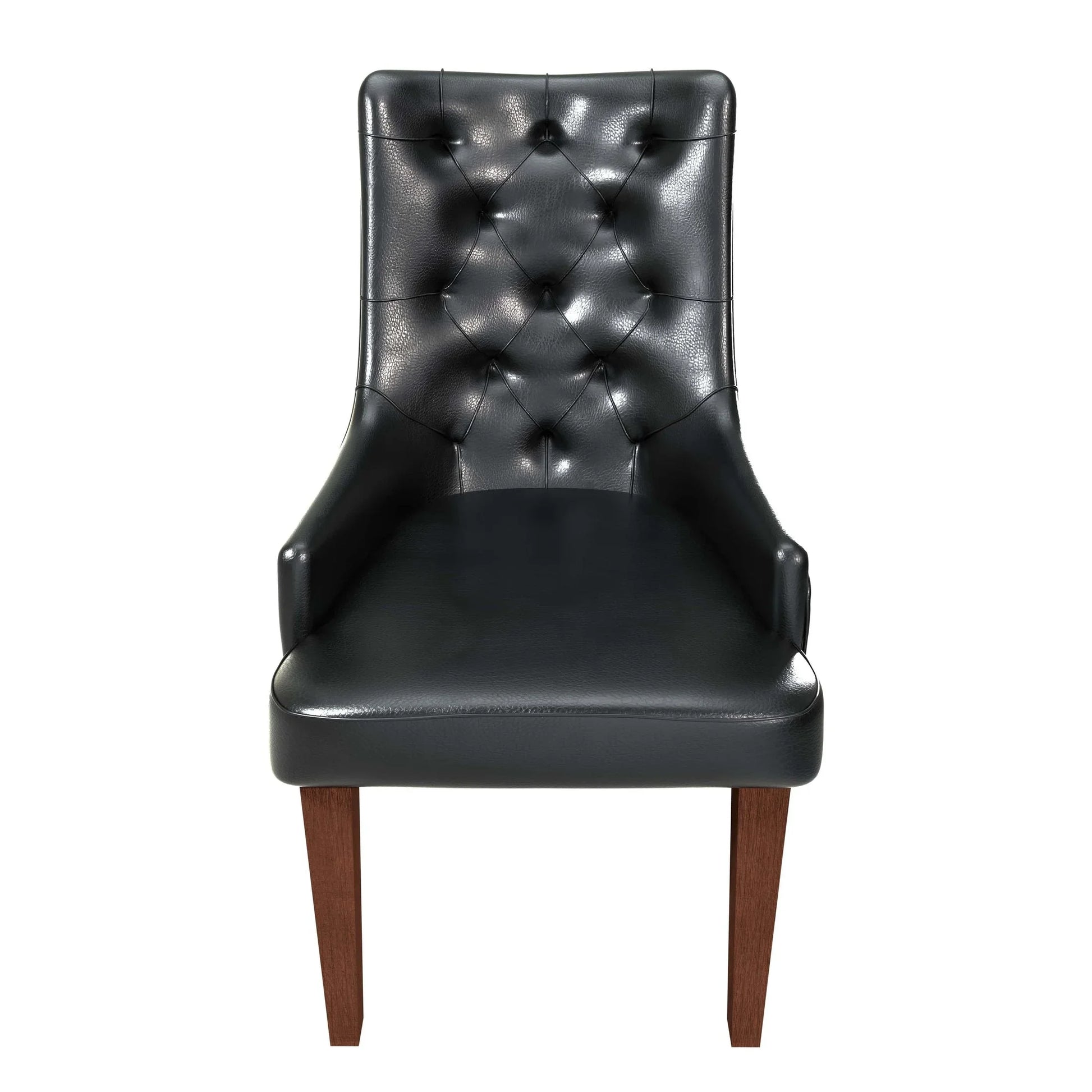 Spruce Collection Modern Wooden Dining Chair in Beige Velvet Set of 2 - Elax Furniture