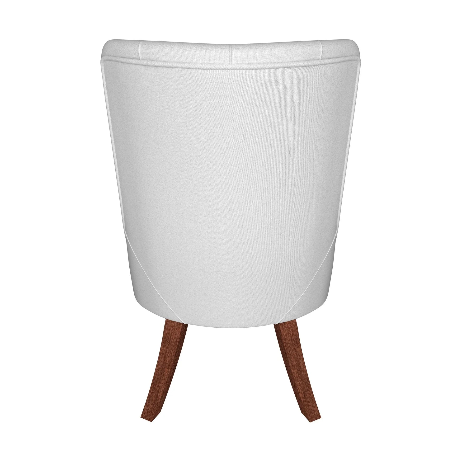 Spruce Collection Modern Wooden Dining Chair in Beige Velvet Set of 2 - Elax Furniture