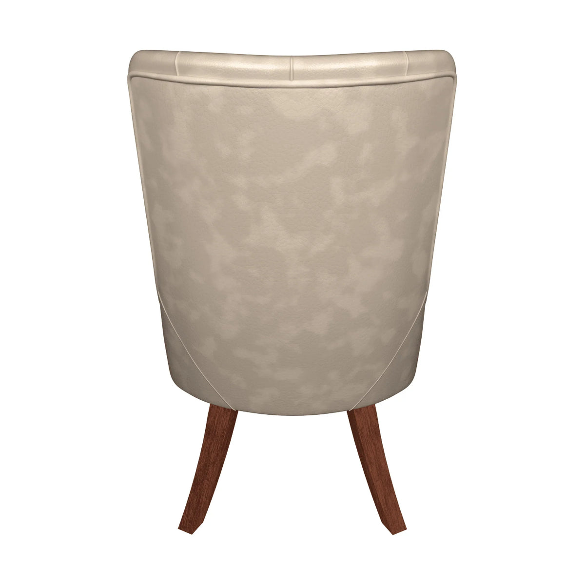 Spruce Dining Chair in Leather/Velvet with Diamond-Tufted Design and Rubberwood Legs - Elax Furniture