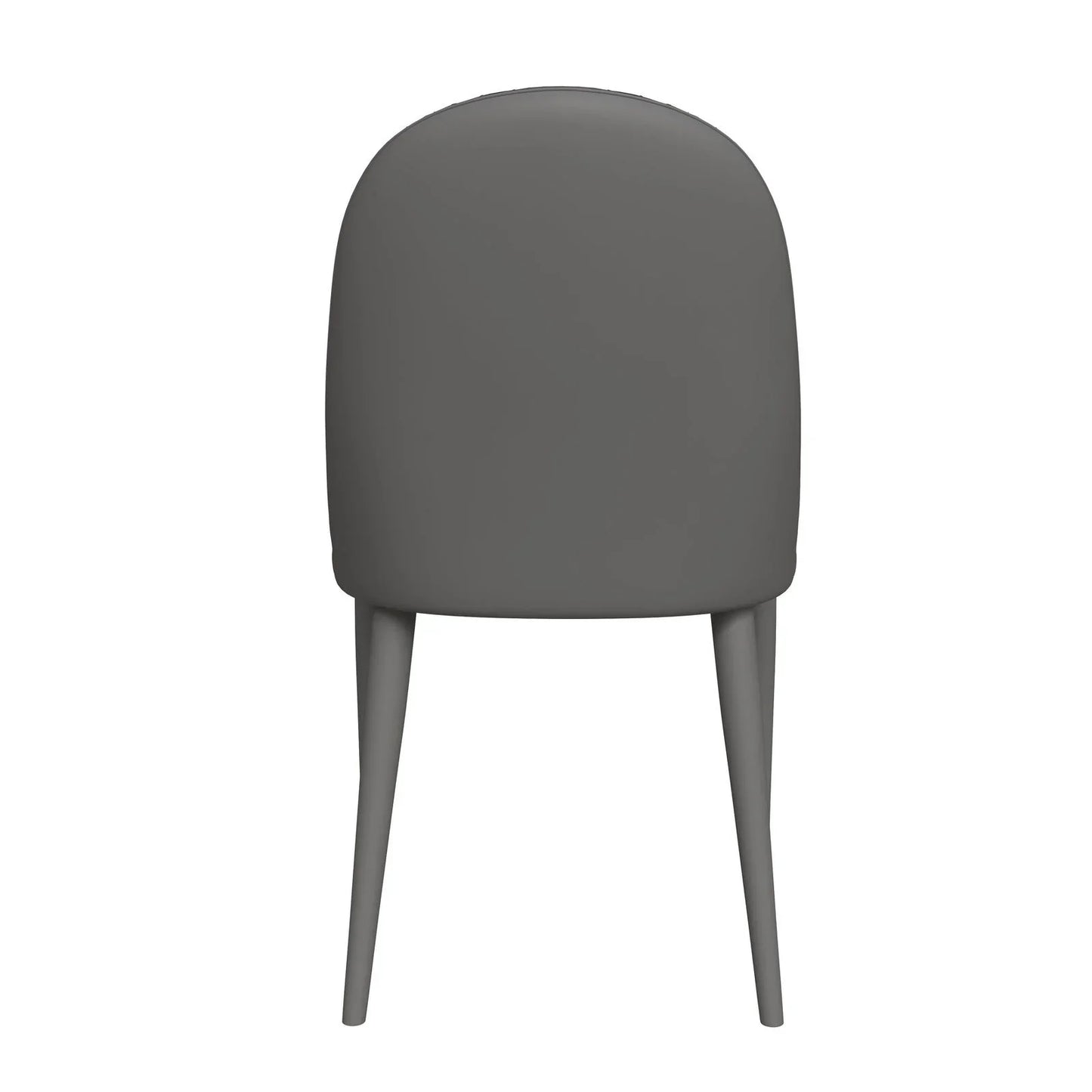 Seville Dining Chair Upholstered in Leather with Metal Legs Covered in Leather - Elax Furniture