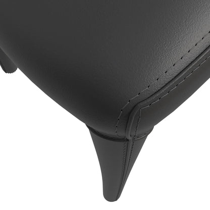 Solace Series Dining Chair Upholstered in Leather with Steel Legs and an Open Back Design - Elax Furniture