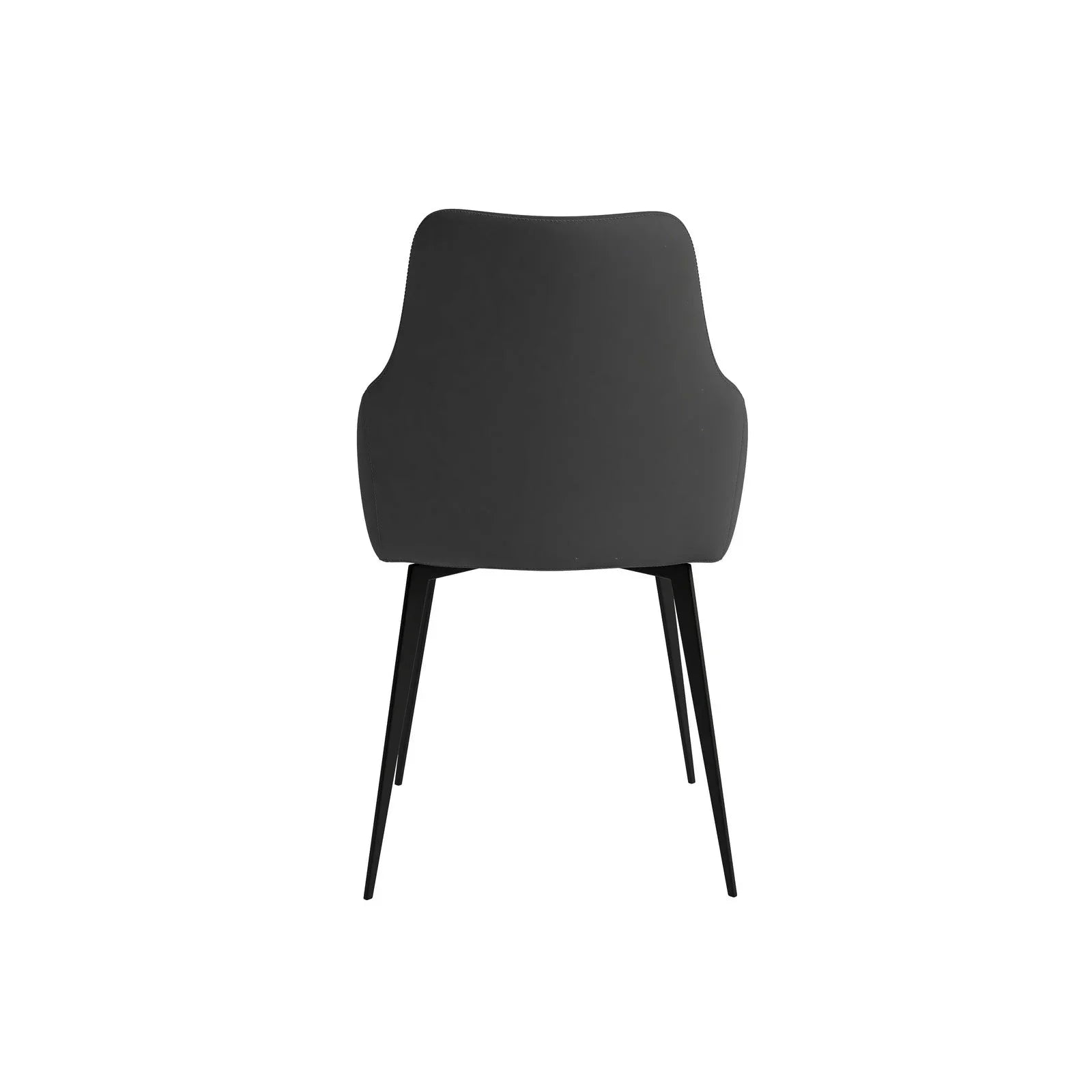 Sonnet Dining Chair Ergonomic Design with Upholstered Seating and Sturdy Iron Legs - Elax Furniture