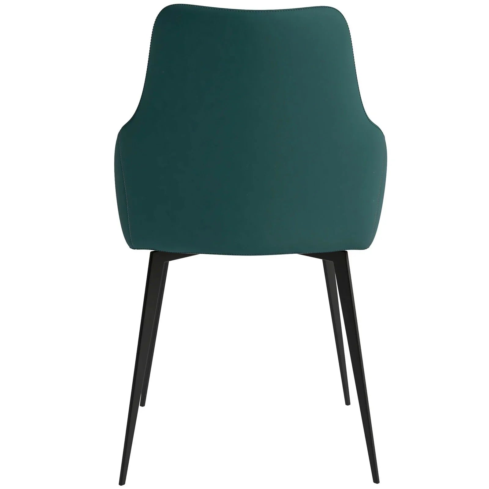 Sonnet Dining Chair Ergonomic Design with Upholstered Seating and Sturdy Iron Legs - Elax Furniture