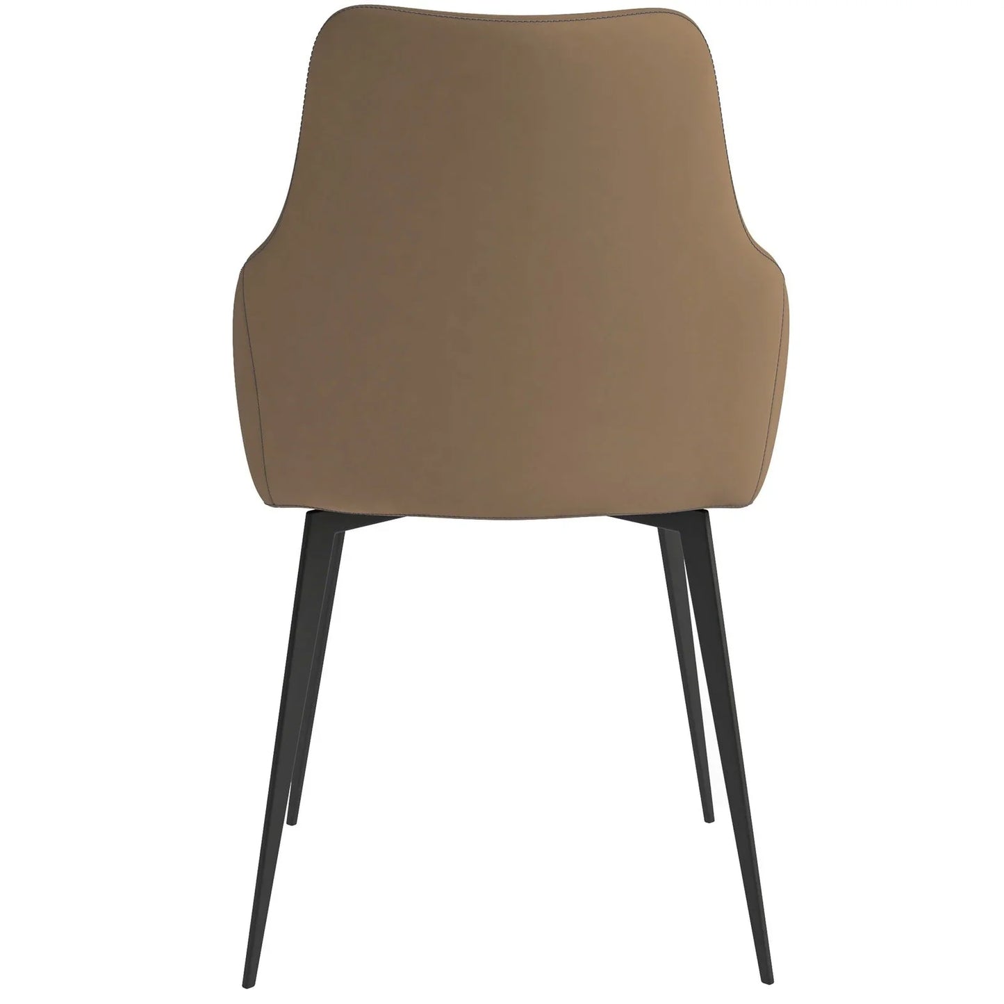 Sonnet Dining Chair Ergonomic Design with Upholstered Seating and Sturdy Iron Legs - Elax Furniture