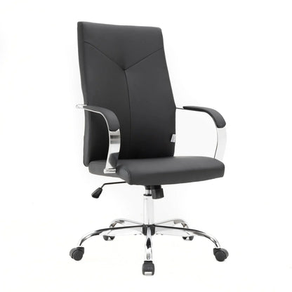 Sonora Modern High-Back Leather Office Chair - Elax Furniture