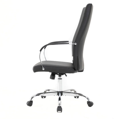 Sonora Modern High-Back Leather Office Chair - Elax Furniture