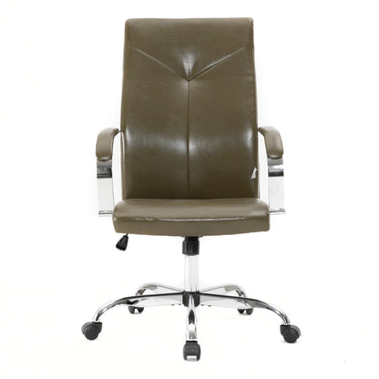 Sonora Modern High-Back Leather Office Chair - Elax Furniture