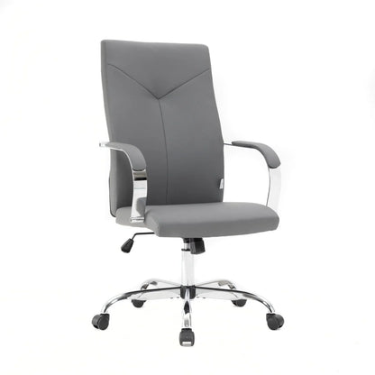Sonora Modern High-Back Leather Office Chair - Elax Furniture