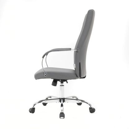 Sonora Modern High-Back Leather Office Chair - Elax Furniture