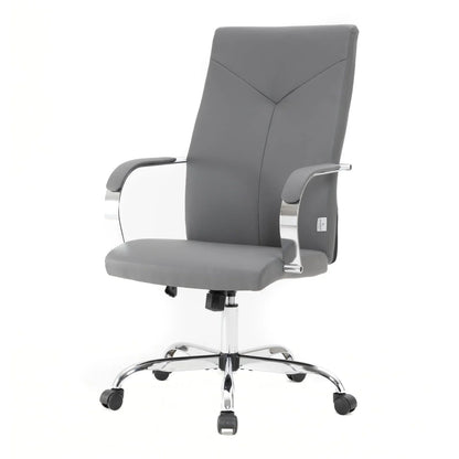 Sonora Modern High-Back Leather Office Chair - Elax Furniture