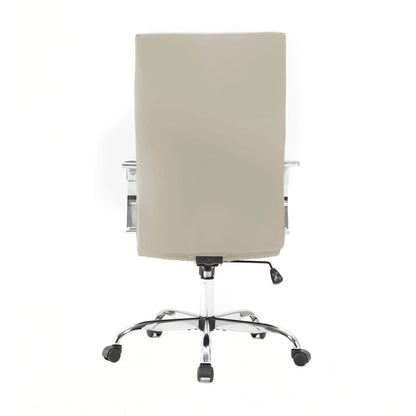 Sonora Modern High-Back Leather Office Chair - Elax Furniture