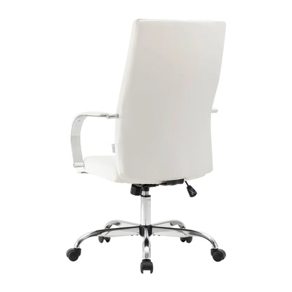 Sonora Modern High-Back Leather Office Chair - Elax Furniture