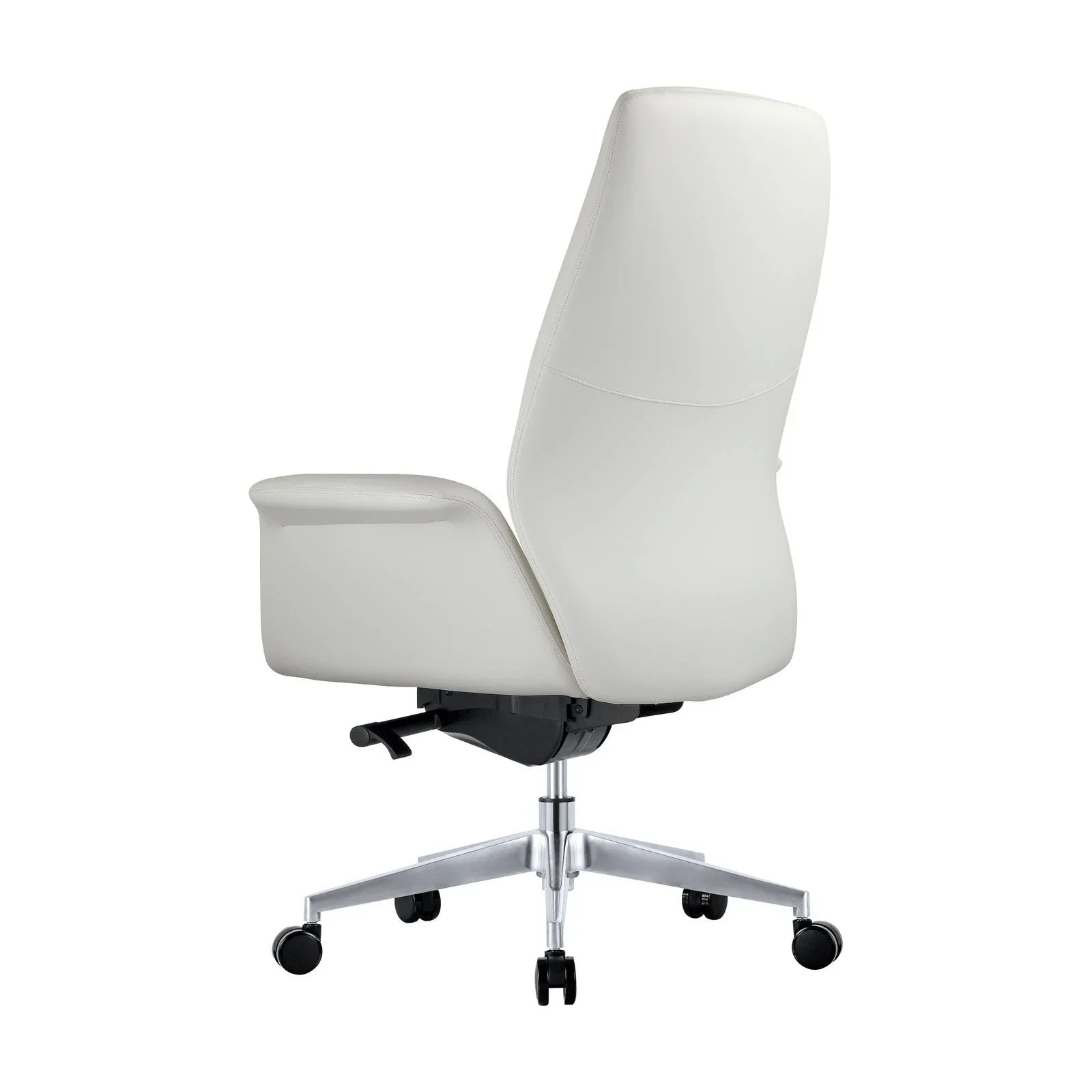 Summit Adjustable Height Leather Conference Office Chair with Swivel and Tilt - Elax Furniture