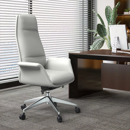 Summit High-Back Conference Office Chair with Aluminum Frame - Elax Furniture