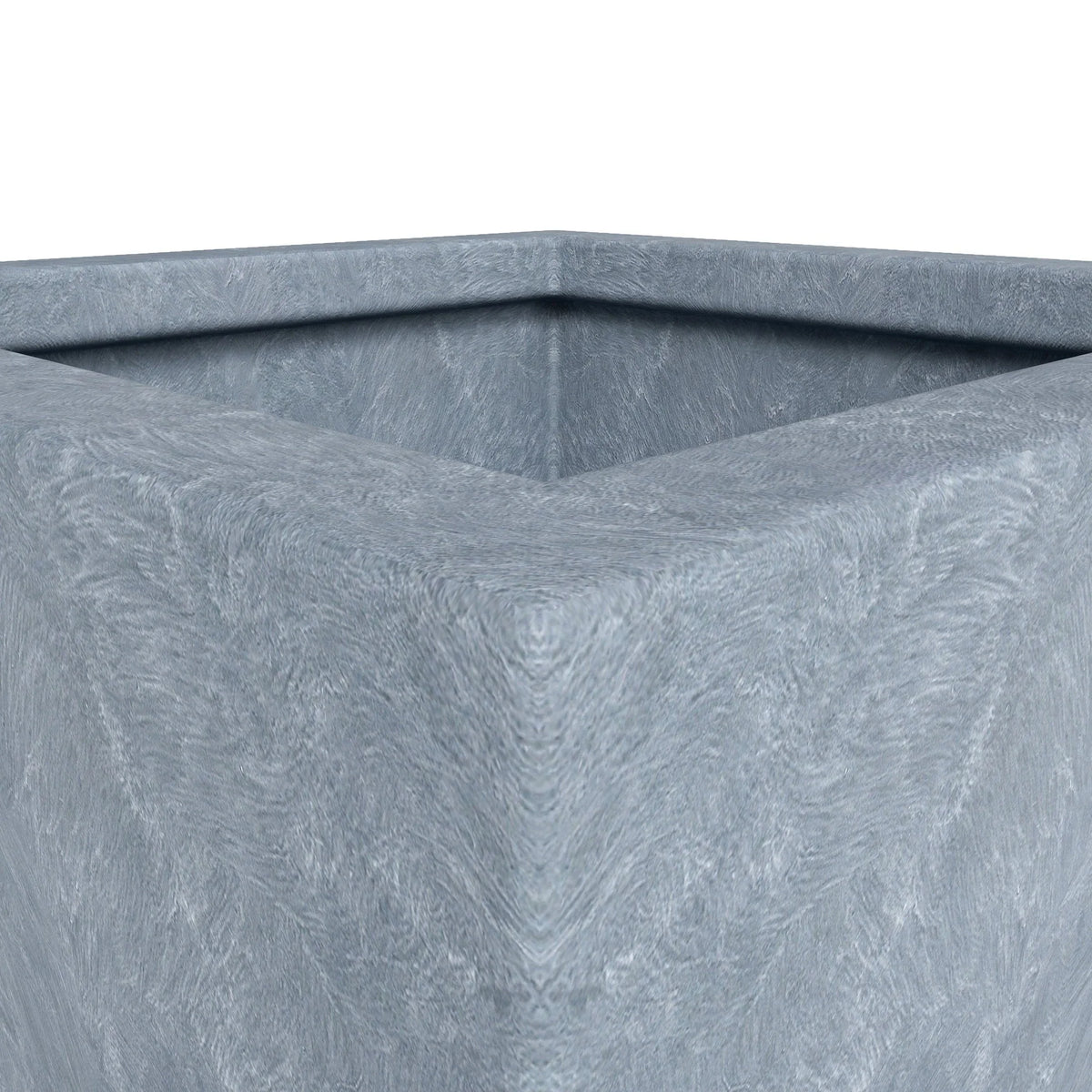 Tapered Square Plant Pot Fiberstone and Clay Manufacturer and Supplier USA - Elax Furniture