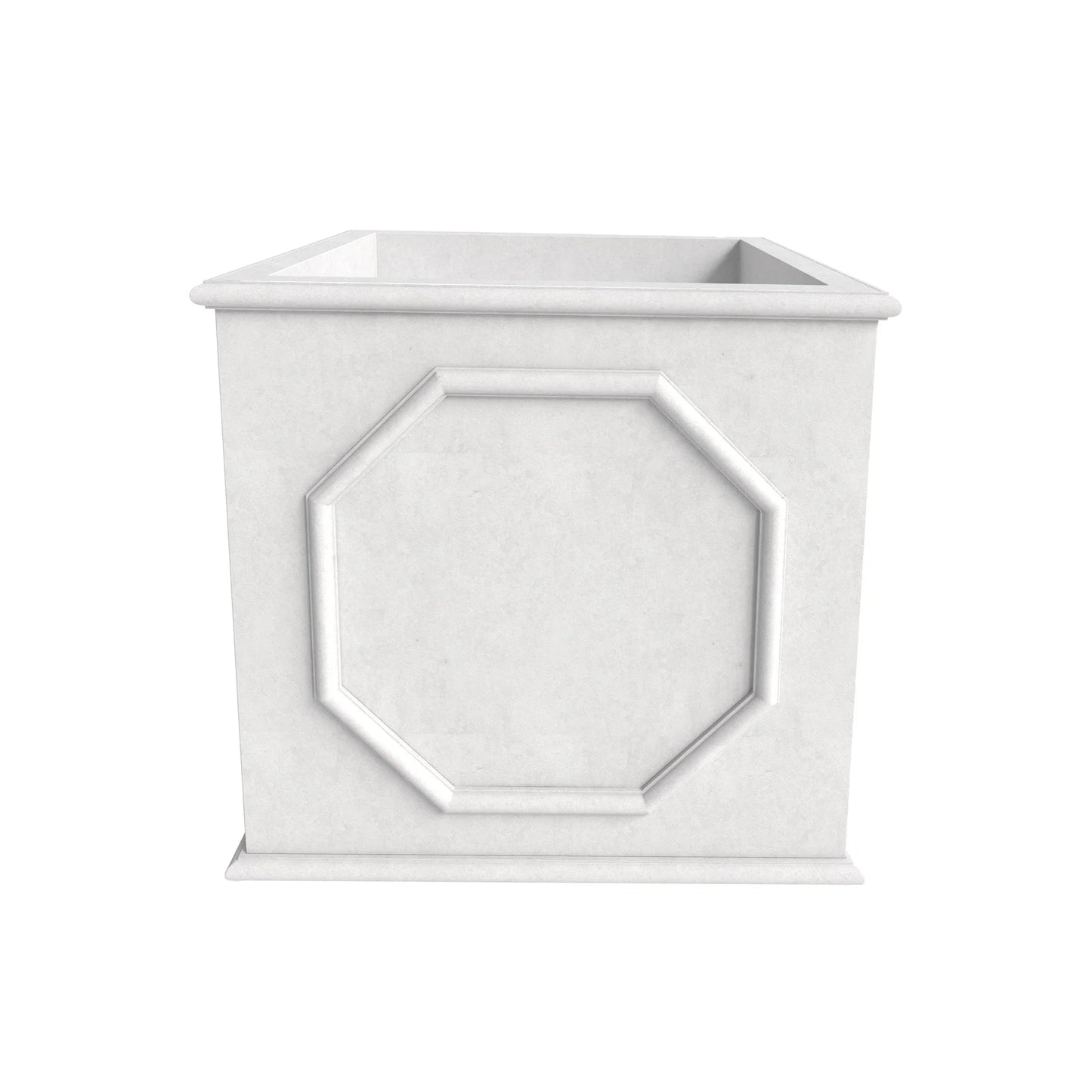 Sprout 7-Piece Fiberstone and MGO Clay Planter Set, Mid-Century Modern Square Planter Pot for Indoor and Outdoor - Elax Furniture