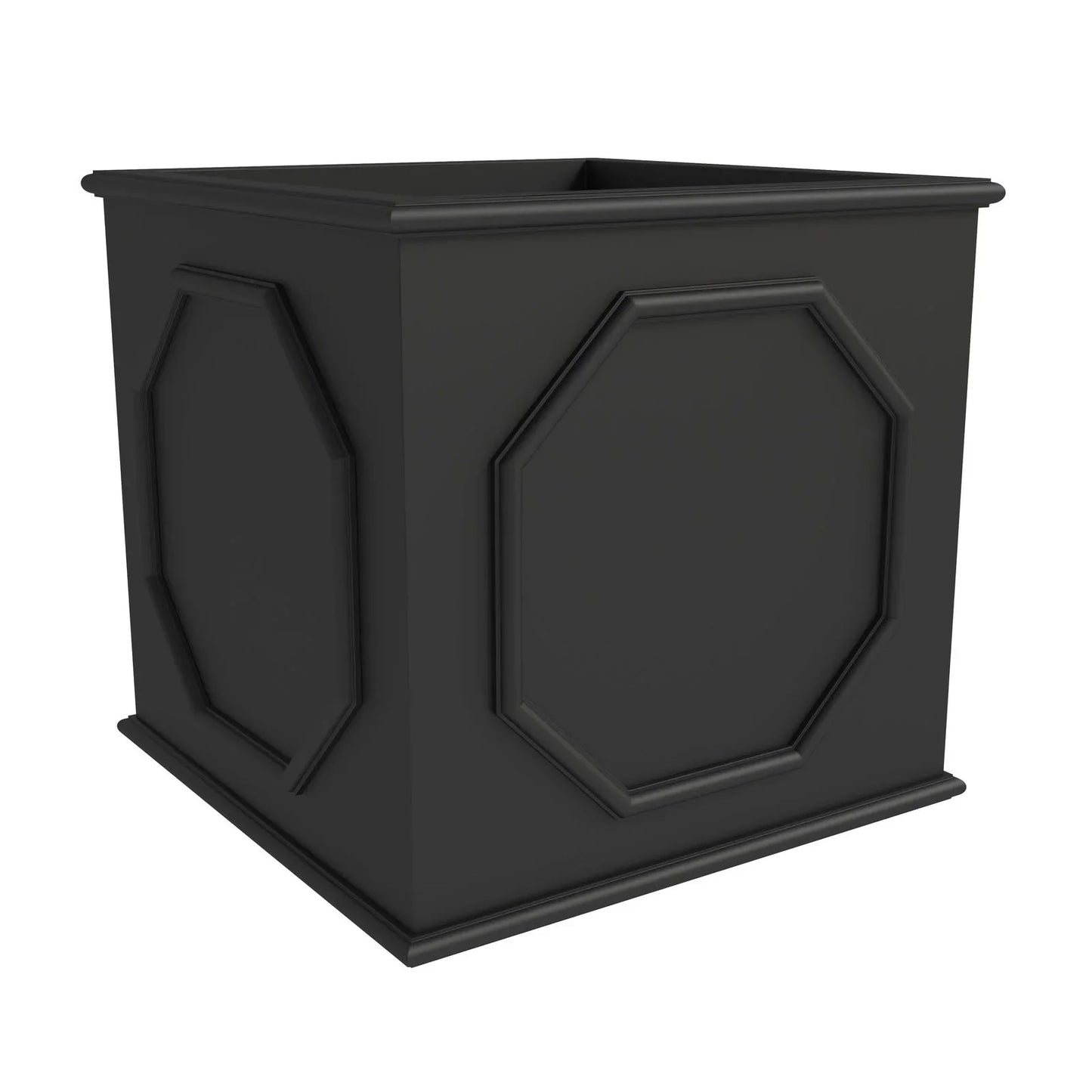 Sprout Modern Square Fiberstone and MGO Clay Planter for Indoor and Outdoor - Elax Furniture