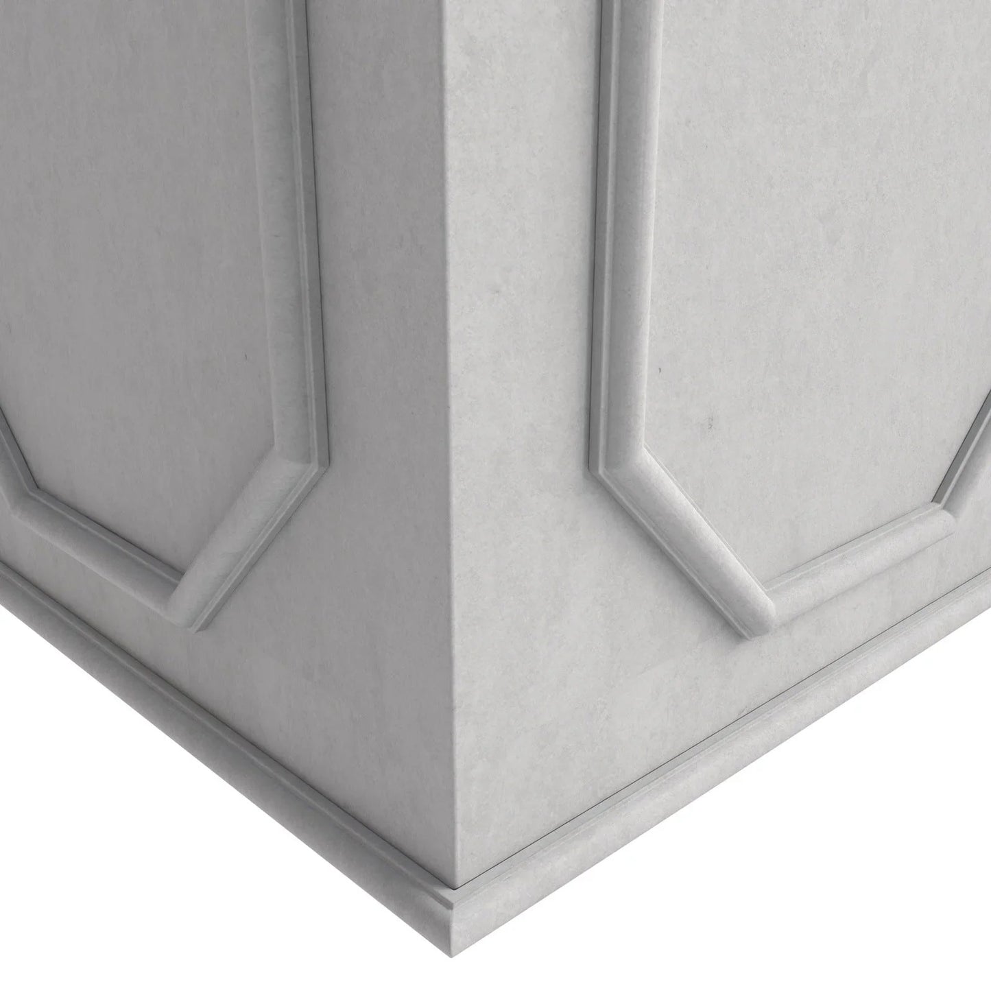 Sprout Modern Square Fiberstone and MGO Clay Planter for Indoor and Outdoor - Elax Furniture